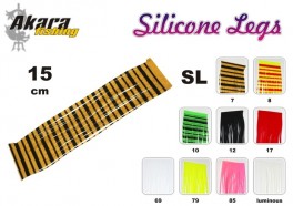 Mušu sienamais materiāls AKARA Silicone Legs SL (15 cm, krāsa: 7)