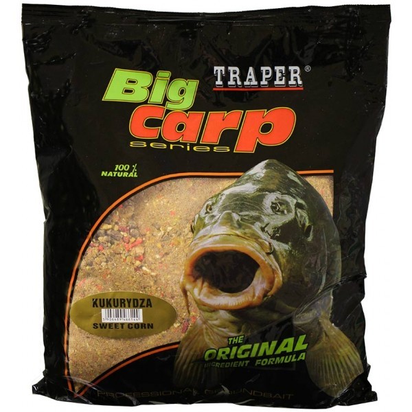 Прикормка Traper Big Carp 2.5кг сладкая кукуруза