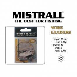 Поводок MISTRALL 1x7 (7.0 - 35)