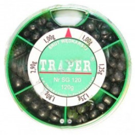 Комплект грузил Traper 50гр SG