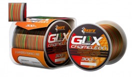 Aukla AKARA «GLX Chameleon 300» (mono, daudzkrāsu, 300 m, 0,280 mm, 10,00 kg, iep. 1 gab.)