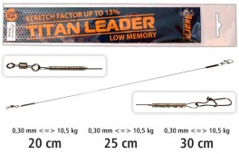 Поводок AKARA Titan Leader (0,20 мм, 30 см, 4,2 кг, упак. 1 шт.)