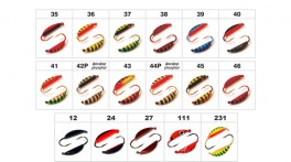 Mormiška «SUPERBANĀNS» Nr. 18 ar austiņu (3 mm, 0,55 g, krāsa: 231, iep. 10 gab.)