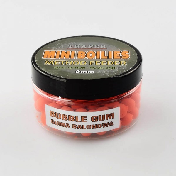 Boilas Traper Mini Boilies MF 9mm 50g kožļājamās gumijas
