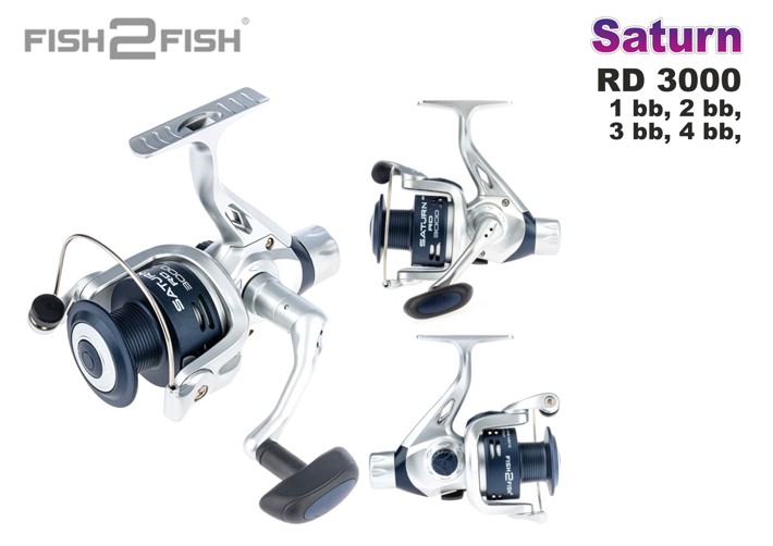 Bezin. spole Fish 2 Fish «Saturn» RD-3000 (2 bb, 0,40/140 mm/m, 5,2:1)