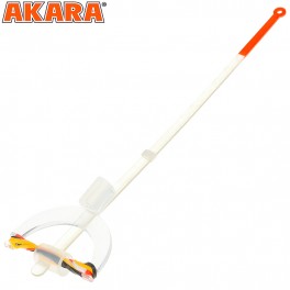 Кивок AKARA SCB 14 лавсановый (резин.крепл., 140 мм, жёсткость: 0.4 мм, нагр.: - г, упак. 25 шт.)