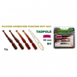 Silikona māneklis SARGOFISH Raza TADPOLE CR 60 - 01