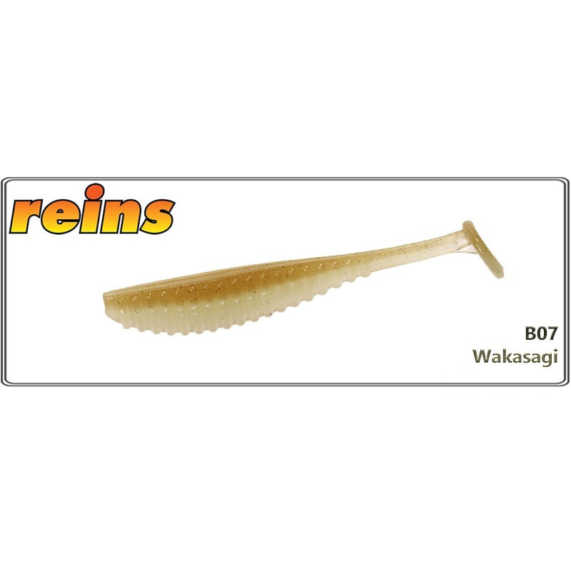 Силиконовая приманка REINS S-Cape SHAD 3.5 - B07