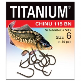 Robinson āķi Titanium Chinu  6 (10gab.)