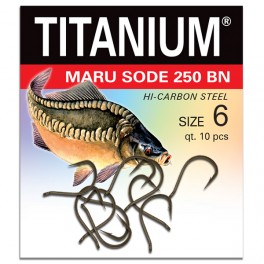 Āķi Robinson Titanium Maru Sode *6 10gab