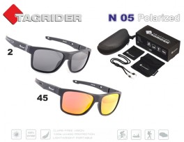 Saulesbrilles TAGRIDER N 05 (polarizētas, filtru krāsa: Brown)