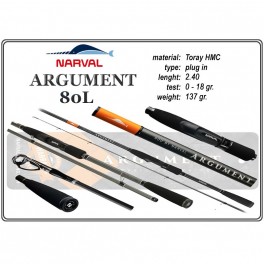 Спиннинг NARVAL Argument 80L - 240, up to 18