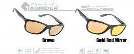 Солнцезащитные очки TAGRIDER N 29 (поляриз., цв. фильтров: Gold Red Mirror)