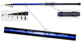 Makšķerkāts LB Fish2Fish «RAPID Long Blue» (telesk., 4,00 m, kompoz., 258 g, tests: 10-40 g)