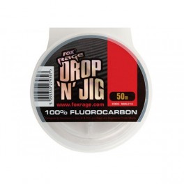 Aukla fluorokarbona Fox Rage Drop N Jig 50m 0.35mm 7.52kg