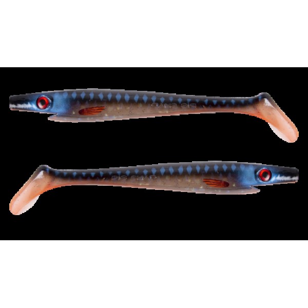 Silikona māneklis Strike Pro Pig Shad Tournament 18cm 30gr *145
