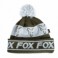 Cepure Fox Lined Bobble zaļa/sudraba
