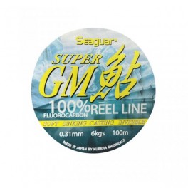 Леска флюорокарбоновая Seaguar Super GM Reel 100м 0.218мм