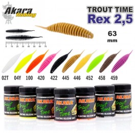 Силиконовая приманка AKARA SOFTTAIL «Trout Time REX 2» 50 Shrimp (50 мм, цвет: 459, упак. 10 шт.)