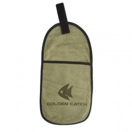 Полотенце с карманом Golden Catch зеленый