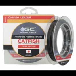 Поводочный материал Golden Catch Catfish Leader 20м 0.70мм